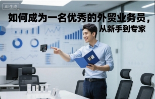 如何成为一名优秀的外贸业务员，从新手到专家-聊项目