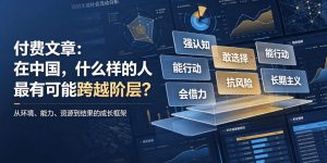 付费文章:在中国,什么样的人最有可能跨越阶层?-聊项目