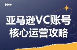 亚马逊VC账号核心玩法解析，实战经验拆解产品模块运营技巧，提升店铺GMV，有效提升运营利润-聊项目