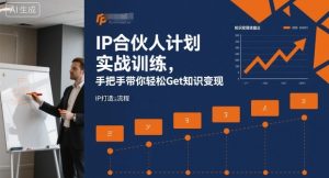 IP合伙人计划实战训练，手把手带你轻松Get知识变现-聊项目