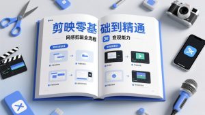 剪映零基础也能快速上手，从入门到精通掌握网感剪辑全流程，掌握能直接变现的剪辑能力-聊项目