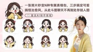 一张照片秒变N种专属表情包，三步搞定可爱搞怪治愈风，从此斗图聊天不再到处存别人图-聊项目
