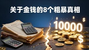 付费文章：关于金钱的 8 个粗暴真相，彻底重塑你的赚钱思维与财富认知-聊项目