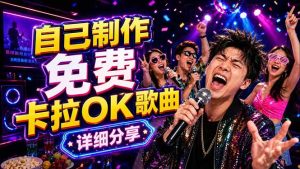 免费卡拉OK歌曲制作全攻略:音轨分离字幕制作,零基础快速做出专业K歌视频-聊项目